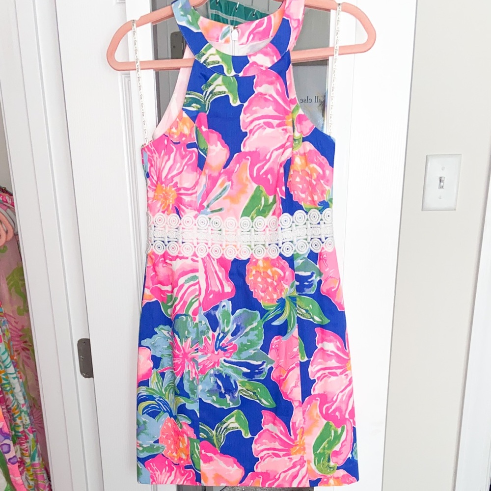 Lilly Pulitzer | 00 | Ashlyn Shift Dress in Beckon Jungle Utopia